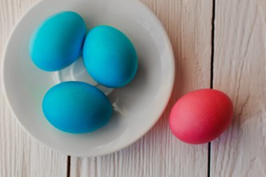 Yumurtalı paskalya arkaplanı