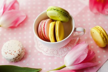 Güzel çiçekler Pembe Laleler