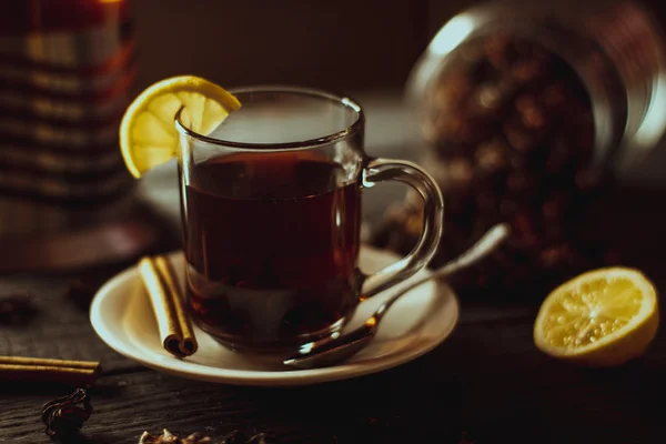 Een kopje van Hibiscus thee — Stockfoto