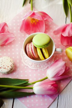 Güzel çiçekler Pembe Laleler