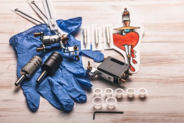 Dövme için yedek malzemeleri