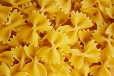 Güzel arka plan makarnadan yaptı