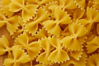 Güzel arka plan makarnadan yaptı