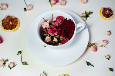 kurutulmuş kurutulmuş çiçek gül