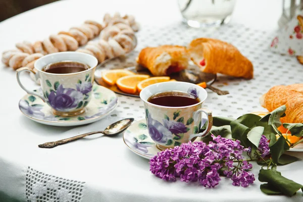 Beau et sain petit déjeuner Images De Stock Libres De Droits