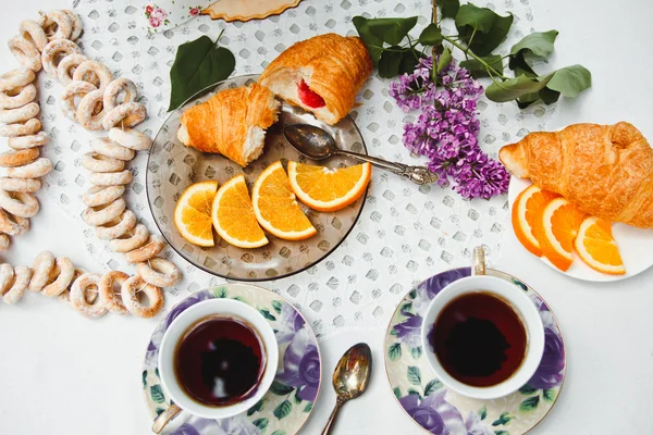 Beautiful and healthy Breakfast — Stock Photo, Image