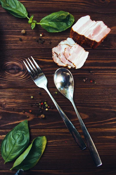 Refeições bonitas e deliciosas restaurante — Fotografia de Stock