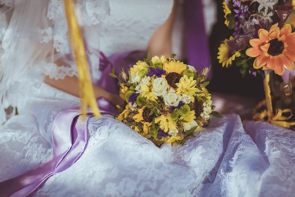 Wedding flowers bouquet — Stock Photo, Image