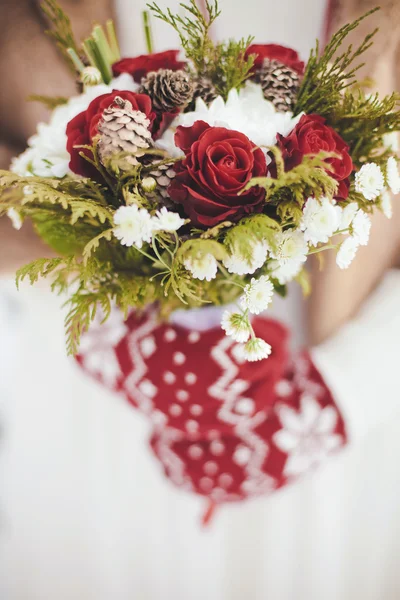 Buquê de flores de casamento — Fotografia de Stock