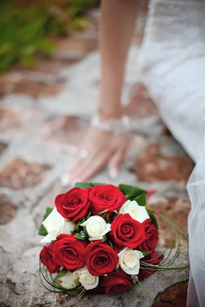 Hochzeit Blumenstrauß — Stockfoto