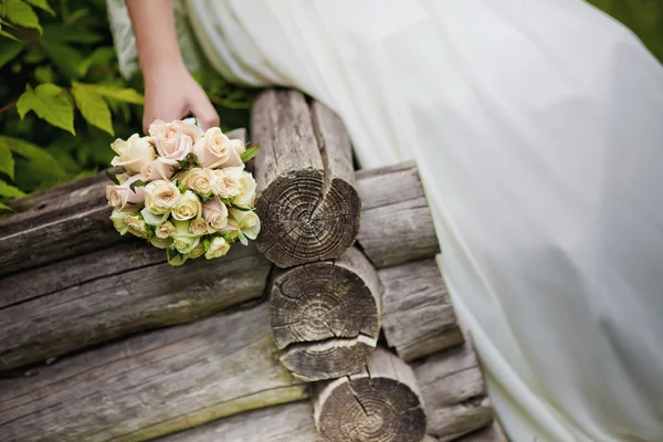 Hochzeit Blumenstrauß — Stockfoto