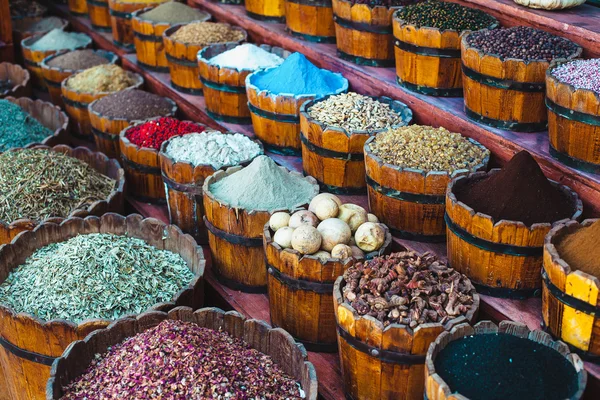 .Ägyptischer Gewürzmarkt — Stockfoto