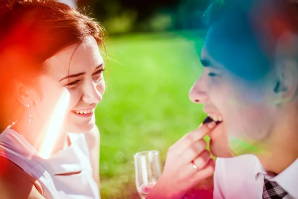 Casal lindo — Fotografia de Stock