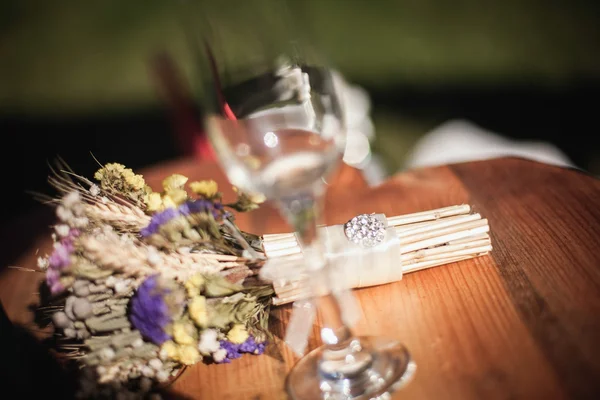 Primer plano del ramo de bodas — Foto de Stock