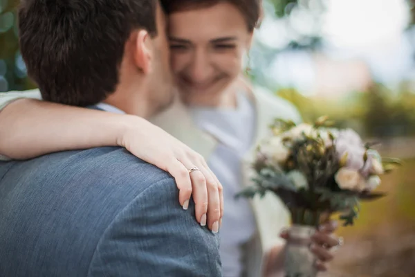 Mooi bruidspaar — Stockfoto