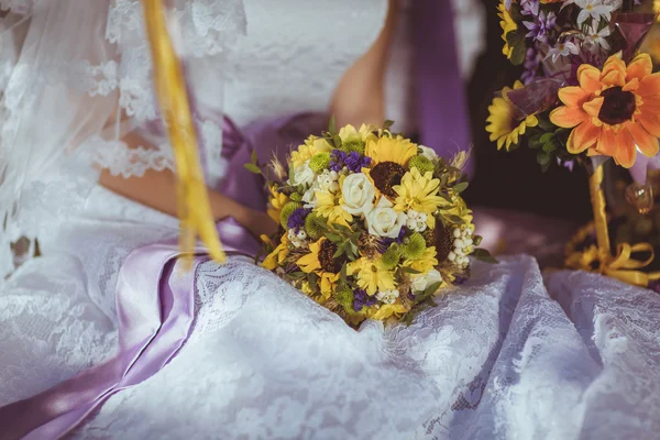 Hermoso ramo de boda — Foto de Stock
