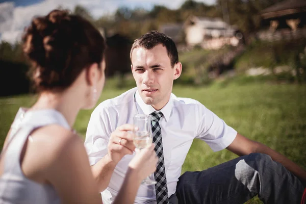 Casal lindo — Fotografia de Stock