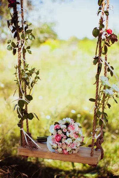 Um lindo buquê de flores — Fotografia de Stock