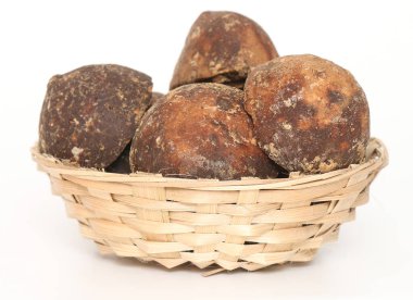 Parambariyam Karupatti Organik Udangudi Karupatti Palm Jaggery Küp dolusu Besin