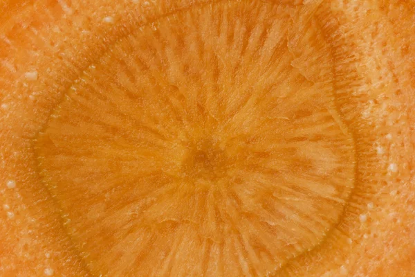 Close-up of a sliced carrot — Stock Photo, Image