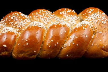 siyah üzerine izole hefekranz