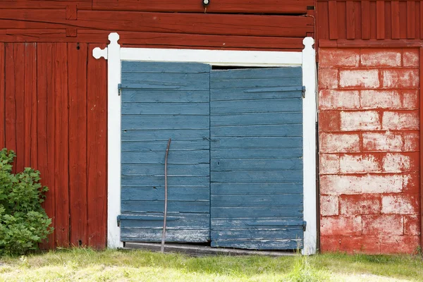Entrance to a barn — Stock Photo, Image