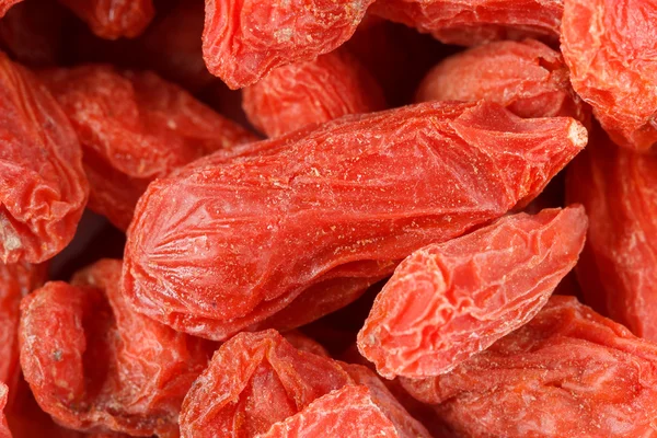 Close-up de bagas de goji secas — Fotografia de Stock