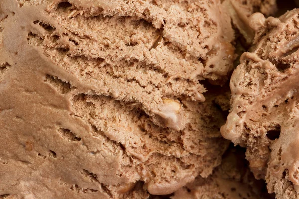 Close-up de sorvete de chocolate — Fotografia de Stock