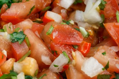 Salsa pico de gallo Close-up