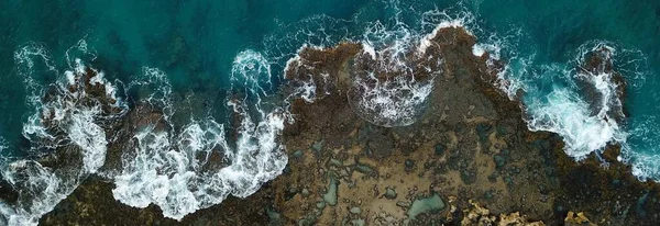 Las Olas Estrellan Playa Fotos de stock libres de derechos