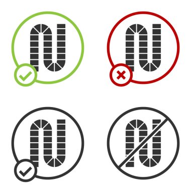 Siyah Tahta oyun simgesi beyaz arkaplanda izole edildi. Çember düğmesi. Vektör.