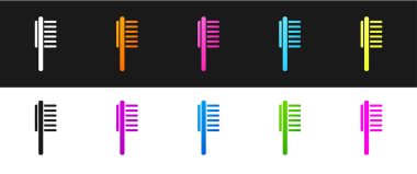 Evcil hayvan şişesi tıbbi simgesini siyah beyaz arka planda izole et. Hayvan için reçeteli ilaç. Vektör.