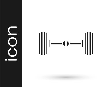Gri Chassis araba simgesi beyaz arka planda izole edildi. Vektör İllüstrasyonu.