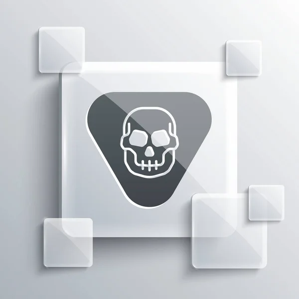 Ref Grey Guitar Pick Icon Isolated Grey Background Музыкальный Инструмент — стоковый вектор