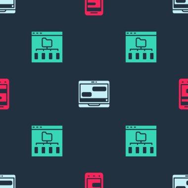 Sohbet mesajlarını telefon, dizüstü bilgisayar ve tarayıcı dosyalarına kusursuz şablon olarak yerleştir. Vektör.