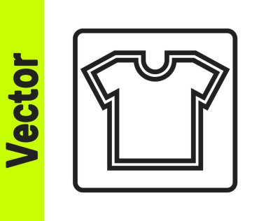 Siyah çizgi dikiş kalıbı simgesi beyaz arkaplanda izole edildi. Dikiş için işaretler. Vektör.