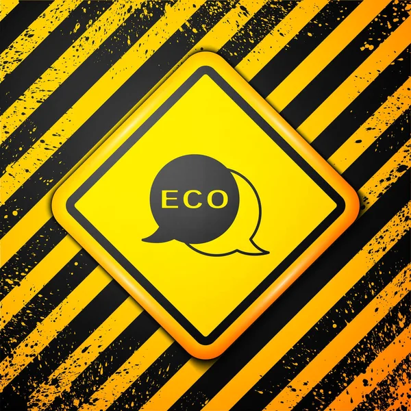 Zwarte Banner Label Tag Logo Voor Eco Groene Gezonde Voeding — Stockvector
