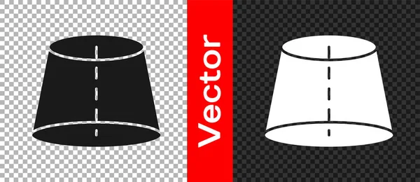 Fekete geometriai ábra ikon elszigetelt átlátszó háttér. Absztrakt forma. Geometrikus dísz. Vektor — Stock Vector