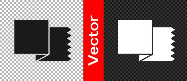 Icono de rollo de tela textil negro aislado sobre fondo transparente. Rollo, estera, alfombra, tela, alfombra o papel rollo icono. Vector — Vector de stock