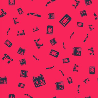 Biosafety kutusunu, Pipette 'i, sıvı tabancayı ve deneysel hayvanı kusursuz bir kalıba sokun. Vektör