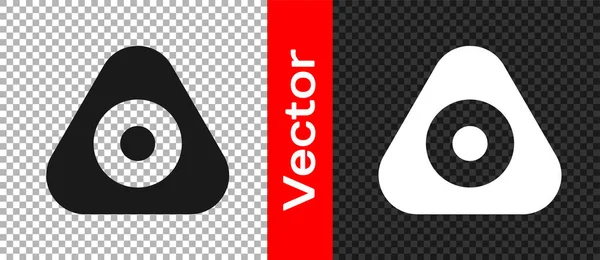 Black Sewing Kreide Symbol Isoliert Auf Transparentem Hintergrund Vektor — Stockvektor