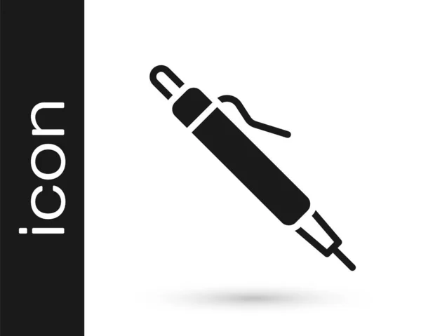 ไอคอน Black Pen กแยกจากพ นหล ขาว เวกเตอร — ภาพเวกเตอร์สต็อก