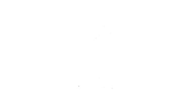 Siyah çizgi, beyaz arkaplanda izole edilmiş boy boy simgesi ölçülüyor. 4K Video hareketli grafik canlandırması