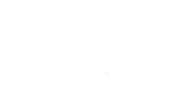 Siyah çizgi okul sırt çantası simgesi beyaz arkaplanda izole edildi. 4K Video hareketli grafik canlandırması