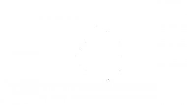 Siyah çizgi Lifebuoy simgesi beyaz arkaplanda izole edildi. Can simidi sembolü. 4K Video hareketli grafik canlandırması