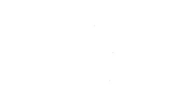 Beyaz arkaplanda siyah çizgi yanan mum simgesi izole edildi. Silindirik mum çubuğu ve yanan ateş. 4K Video hareketli grafik canlandırması