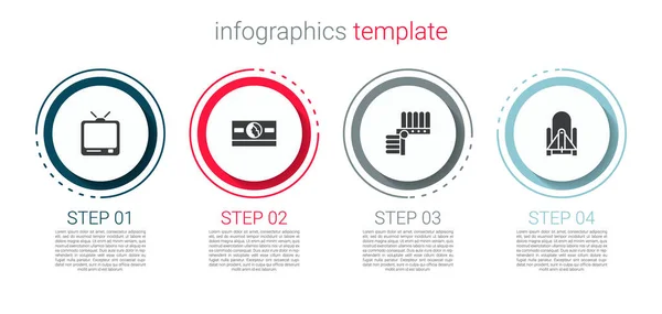 Set Rétro Stacks Argent Comptant Papier Coiffure Indienne Avec Plumes — Image vectorielle