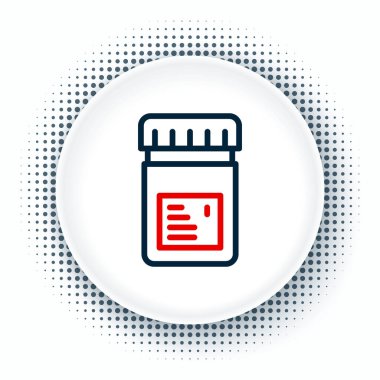 Biyolojik olarak aktif katkı maddeleri beyaz arkaplanda izole edilmiş. Renkli taslak konsepti. Vektör