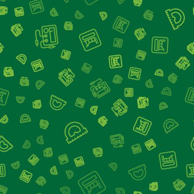 Çizgiyi Multimetre, voltmetre, açıölçer ve grafiği ayarlayın, çizelge, grafik, diyagram. Vektör