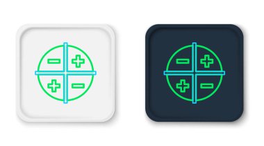 Satır XYZ Koordinat sistemi simgesi beyaz arkaplanda izole edildi. Grafik istatistikleri için XYZ ekseni. Renkli taslak konsepti. Vektör